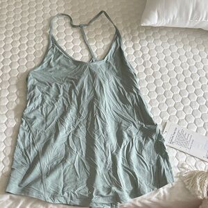 lululemon athletica Light Green Tank Top